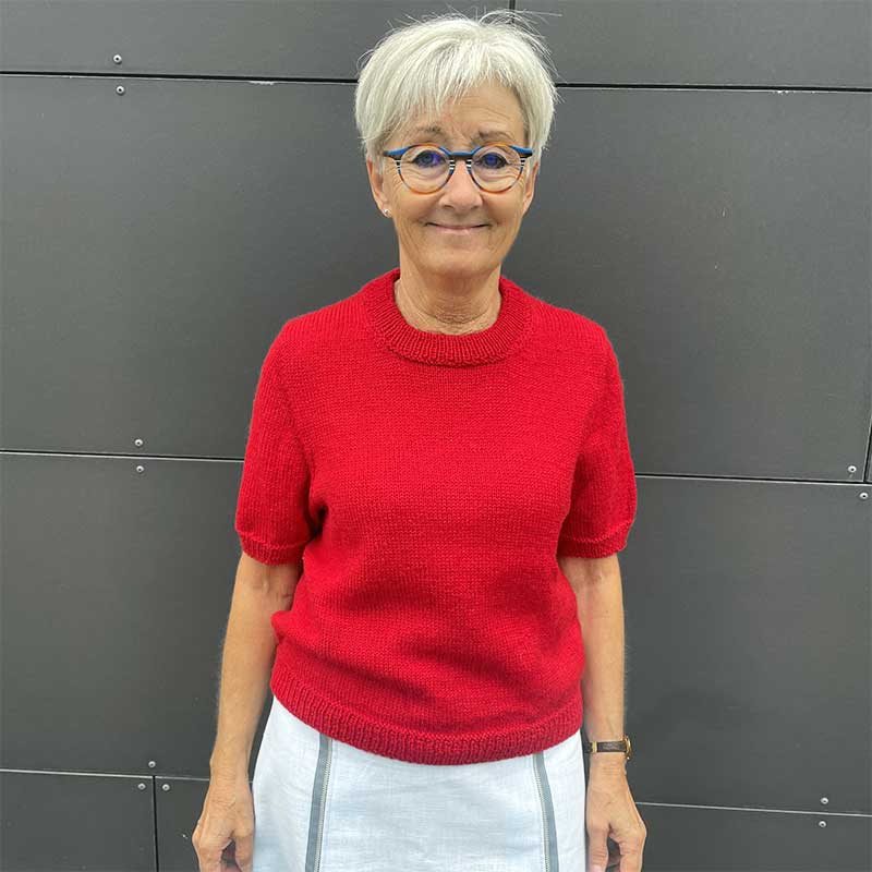 Poppy Tee fra PetiteKnit (Opskrift i fysisk papirudgave)