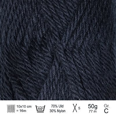 Ragg garn fra Hjertegarn Marine