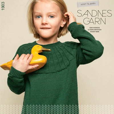 Strikkeopskrifter 1903 fra Sandnes Garn, Blødt til børn