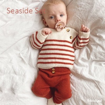 Seaside Set fra PetiteKnit (Opskrift i fysisk papirudgave) - KreStoffer