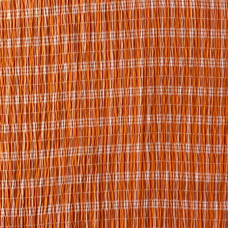 Seersucker tern, orange - KreStoffer