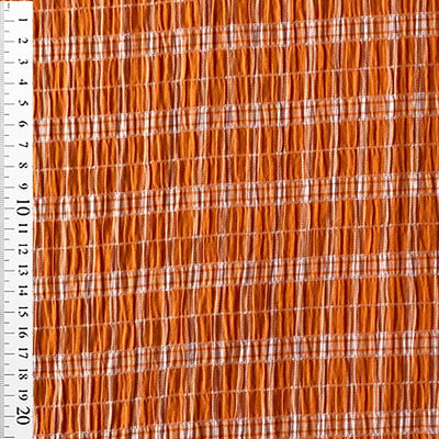 Seersucker tern, orange - KreStoffer