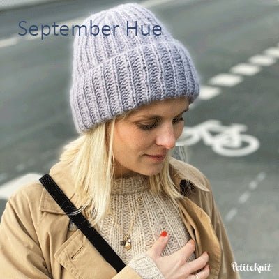 September hue fra PetiteKnit (Opskrift i fysisk papirudgave) - KreStoffer