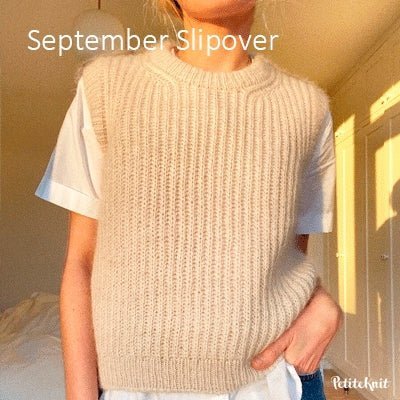 September Slipover fra PetiteKnit (Opskrift i fysisk papirudgave) - KreStoffer