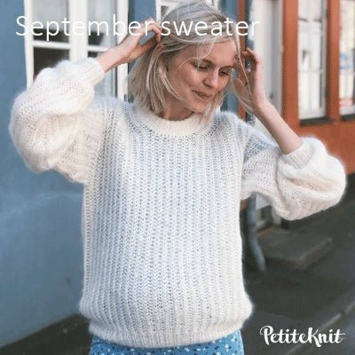 September Sweater fra PetiteKnit (Opskrift i fysisk papirudgave)
