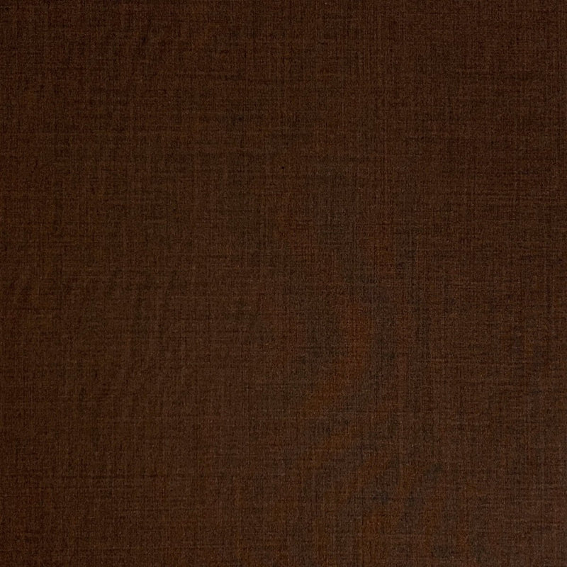 Skjorte poplin, brun meleret - KreStoffer