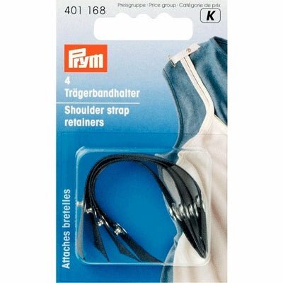 Skulderstropper, sort - KreStoffer