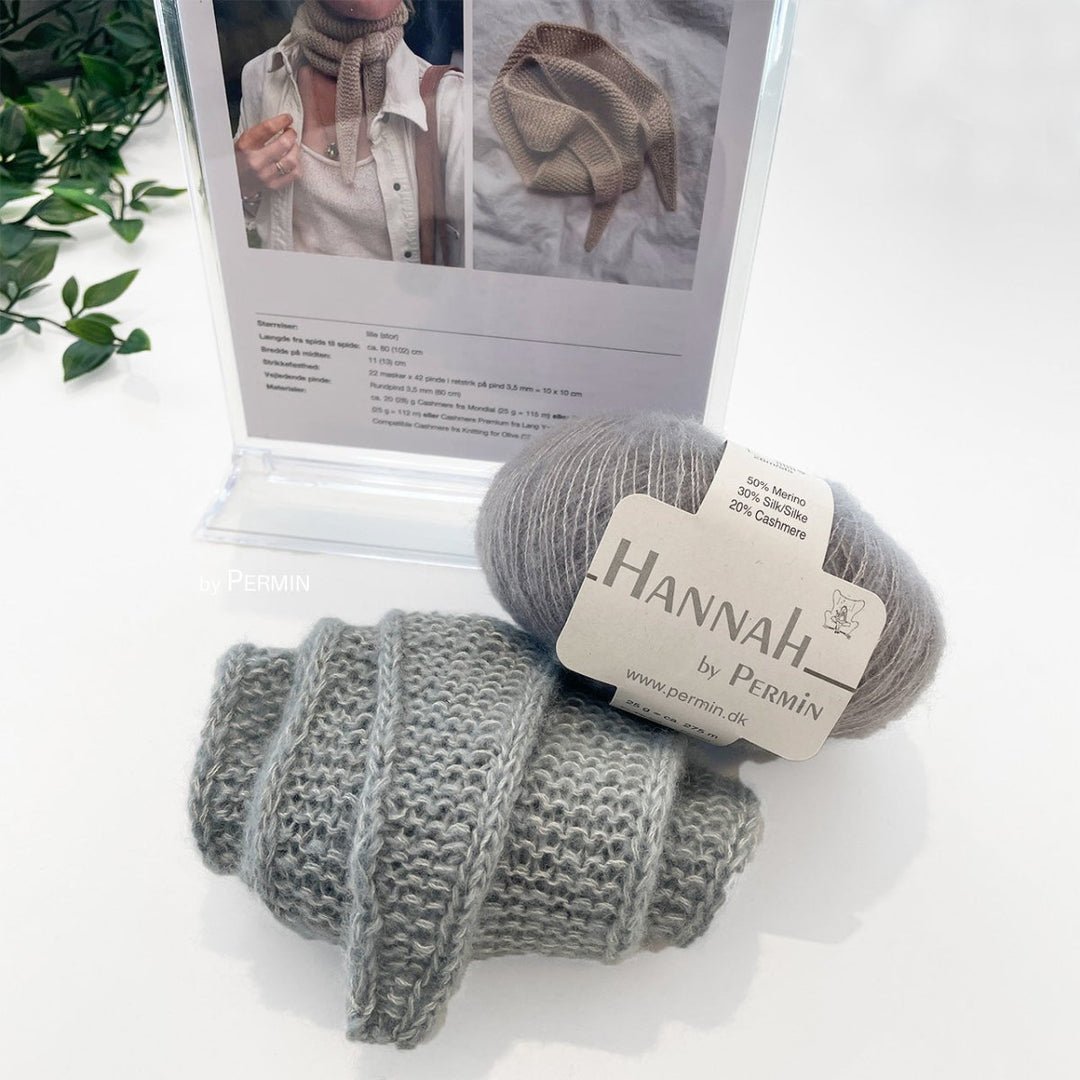 Sophie Scarf fra PetiteKnit (Opskrift i fysisk papirudgave)