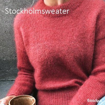 Stockholm Sweater fra PetiteKnit (Opskrift i fysisk papirudgave) - KreStoffer