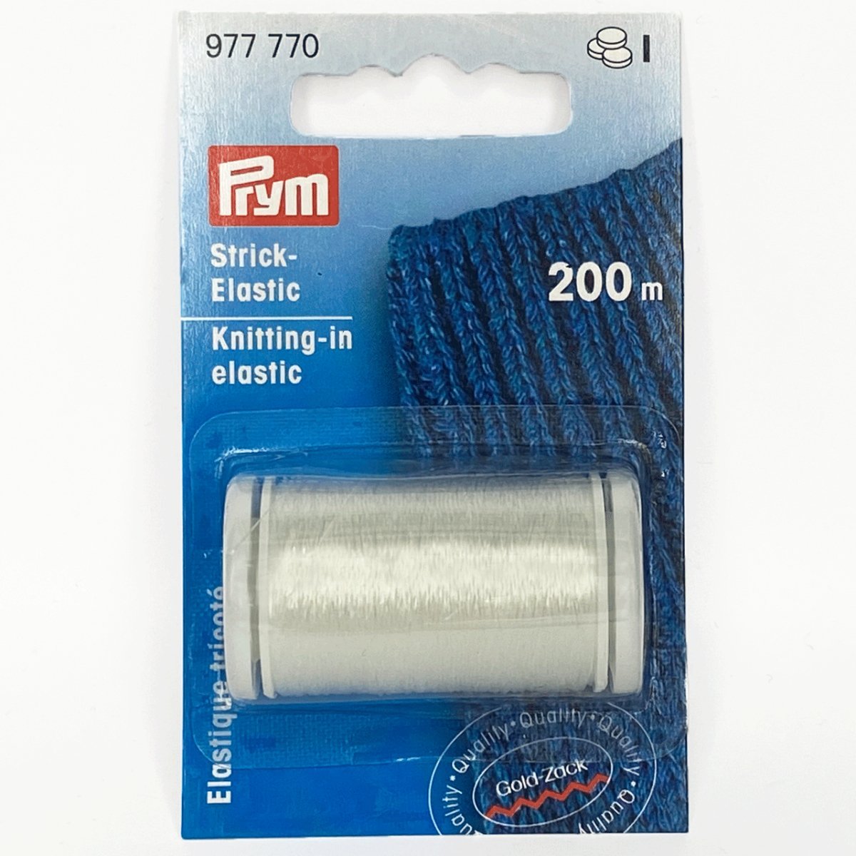 Strikkeelastik fra Prym