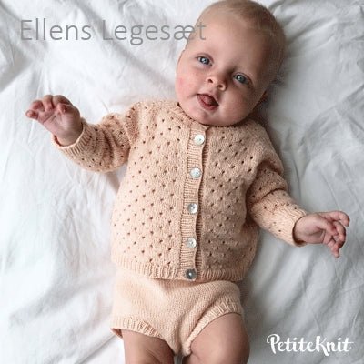 Strikkekit, Ellens Legesæt fra PetiteKnit i Lana Cotton 212 fra Hjertegarn - KreStoffer