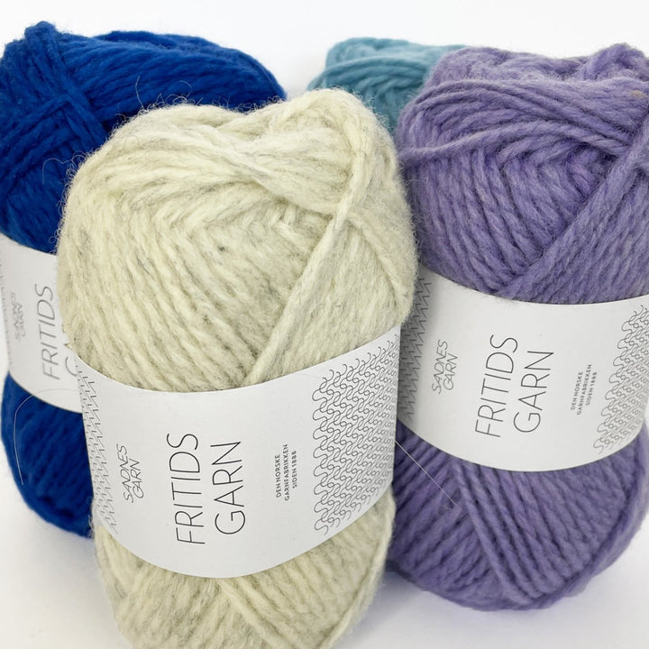 Strikkekit Foundation Cardigan Man fra Le Knit i Fritidsgarn