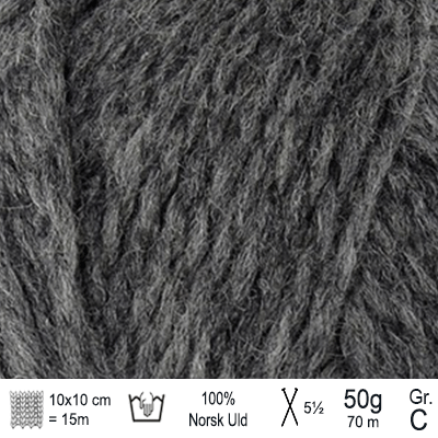 Strikkekit Foundation Cardigan Man fra Le Knit i Fritidsgarn