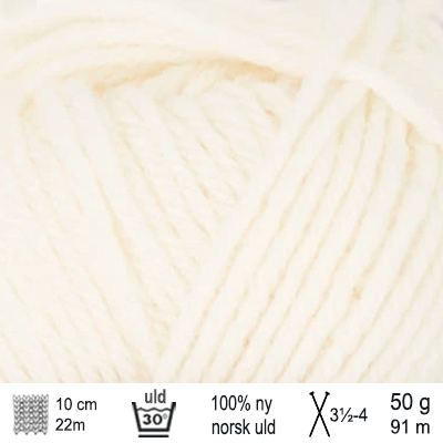 Strikkekit Key Cardigan fra PetiteKnit i Peer Gynt og Alpakka Følgetråd