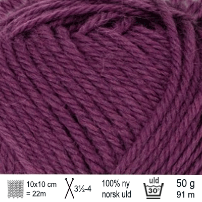 Strikkekit Key Cardigan fra PetiteKnit i Peer Gynt og Alpakka Følgetråd