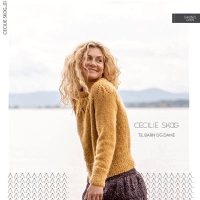 Strikkeopskrift Cecilie Skog #1 fra Sandnes Garn - KreStoffer