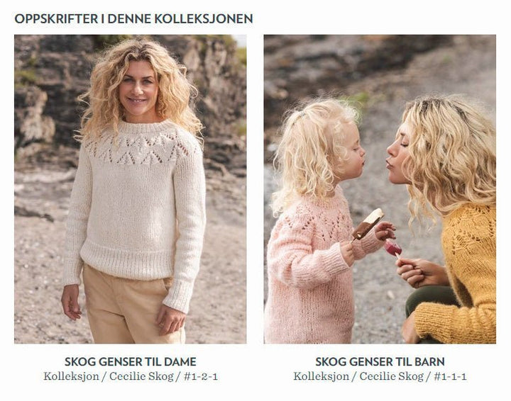 Strikkeopskrift Cecilie Skog 