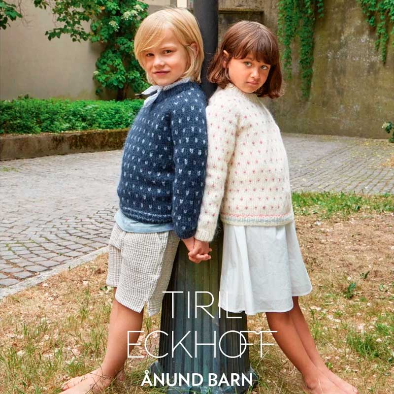 Strikkeopskrift Tiril 19, Børnesweater fra Sandnes Garn - KreStoffer