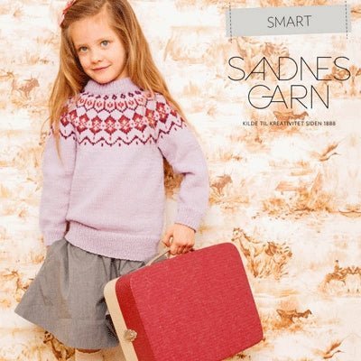 Strikkeopskrifter 1810 fra Sandnes Garn Smart
