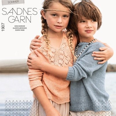 Strikkeopskrifter 1907 fra Sandnes Garn Sommer
