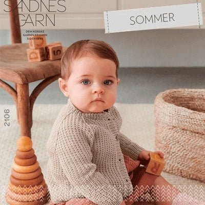 Strikkeopskrifter 2106 fra Sandnes Garn, Sommer baby - KreStoffer