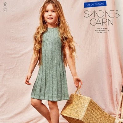 Strikkeopskrifter 2206 fra Sandnes Garn, Line og Tynn Line (Barn) - KreStoffer