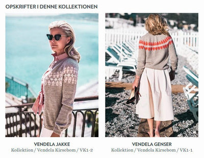 Strikkeopskrifter Vendela fra Sandnes Garn - KreStoffer