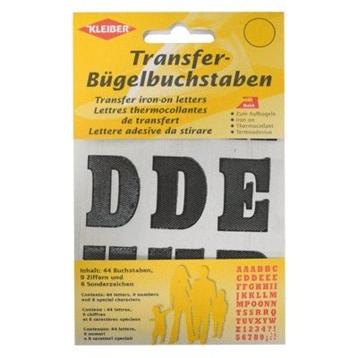 Strygebare bogstaver sort