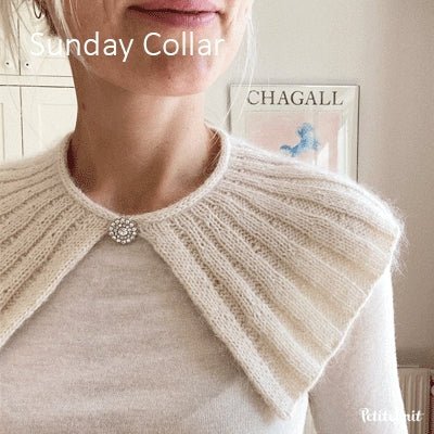 Sunday Collar fra PetiteKnit (Opskrift i fysisk papirudgave)