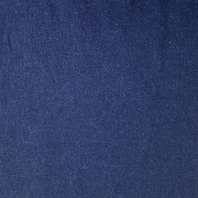 Denim med lidt stræk, marine - KreStoffer
