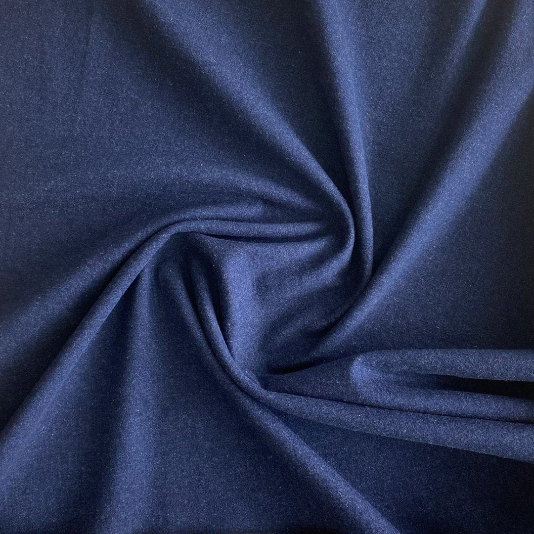 Denim med lidt stræk marine
