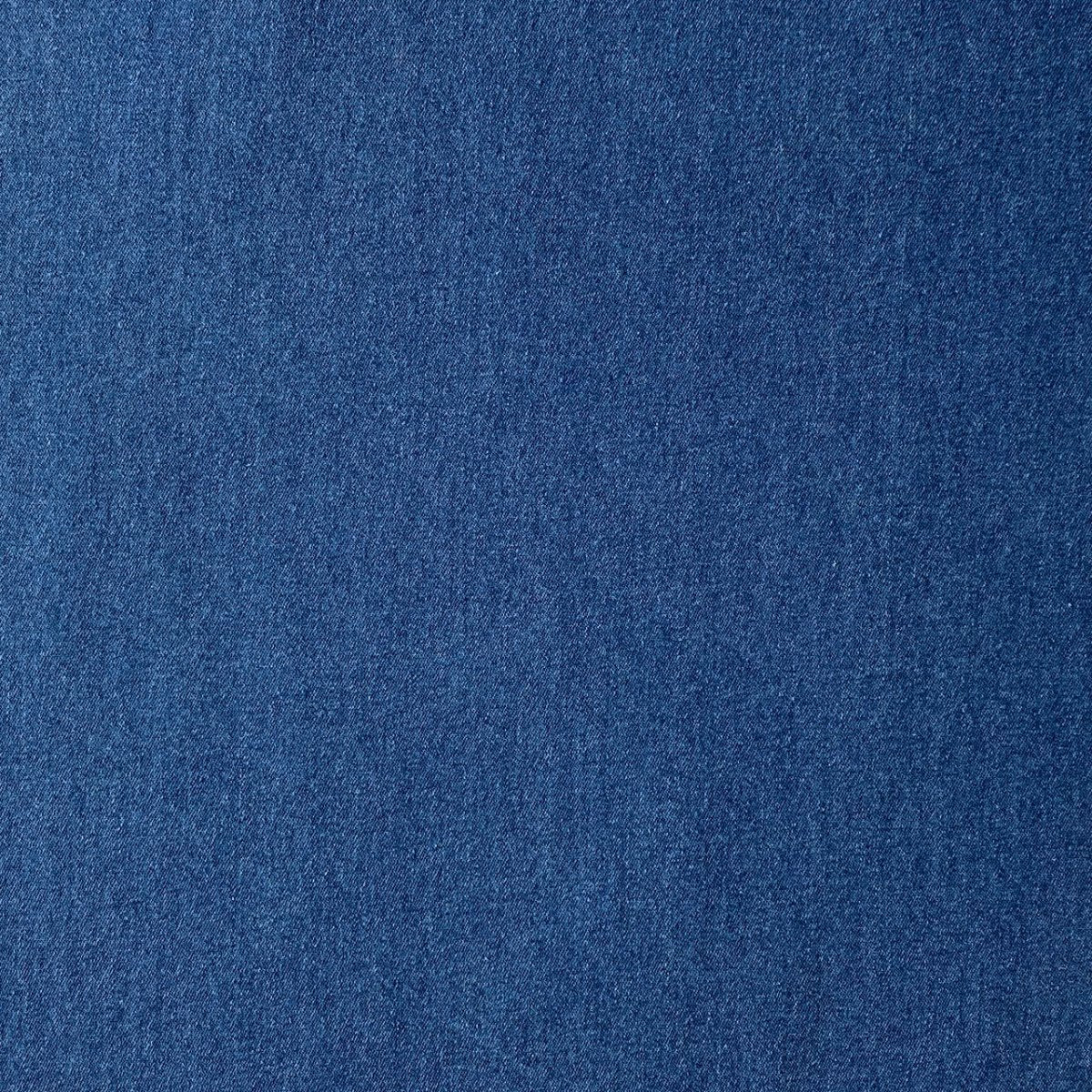 Ensfarvet denim med lidt stræk mellemblå